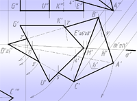 начертательная геометрия инженерная графика стекление чертежа